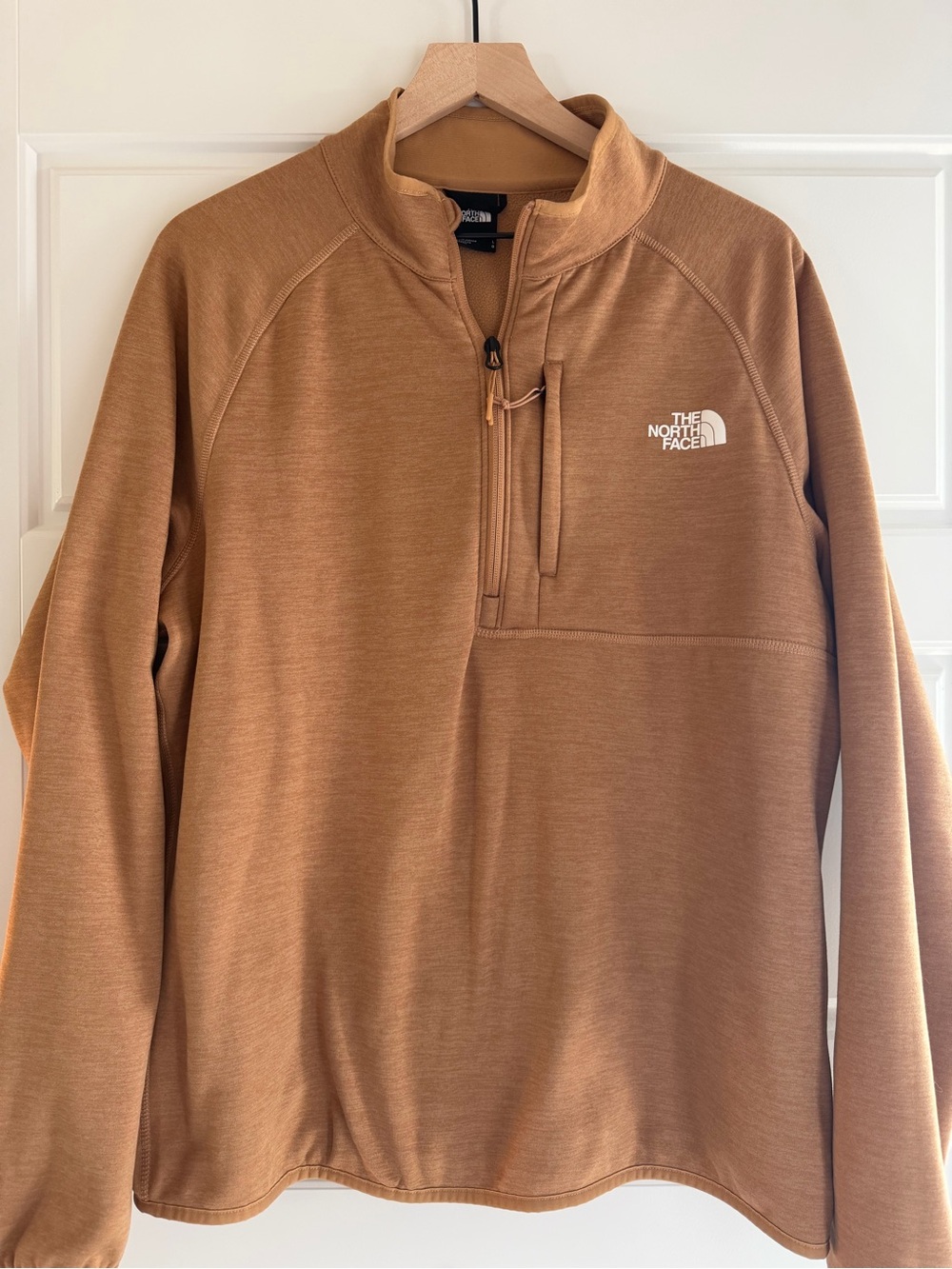 The North Face Brown Half-Zip Pullover